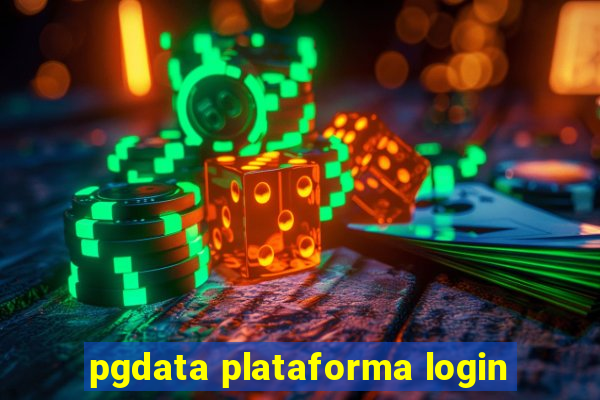 pgdata plataforma login